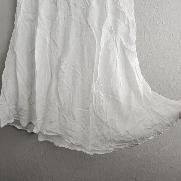 NEW Free People Intimately Sweet On You Bias Half Slip Maxi Skirt Clean Ivory - Picture 10 of 15